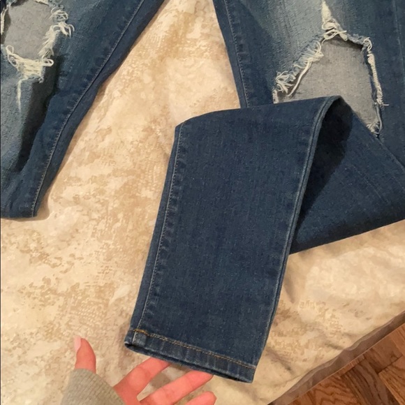 Flying Monkey Destructed Skinny Jeans - Picture 4 of 6